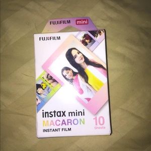 I am selling insta mini Macaron instant film. Ten sheets of colorful film.